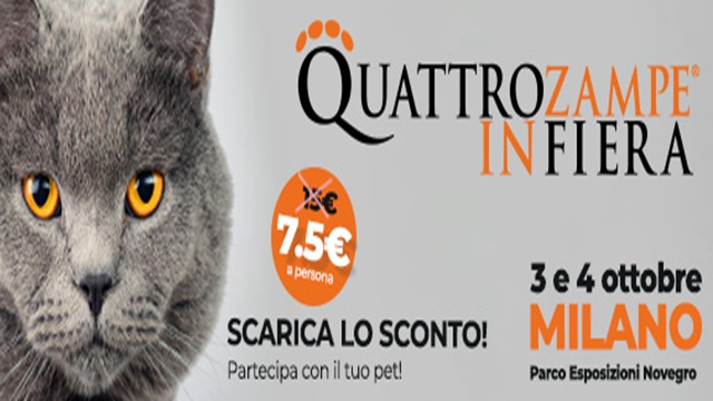 Quattro zampe in fiera 2026