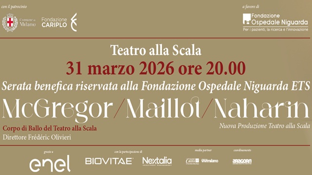 Al Teatro alla Scala per Fondazione Ospedale Niguarda